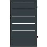 Bránka Novara pravá 90x150 ZN RAL7024 mat