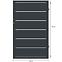 Bránka Novara pravá 90x150 ZN RAL7024 mat,2