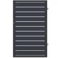 Bránka Salerno pravá 90x150 ZN RAL7024 mat