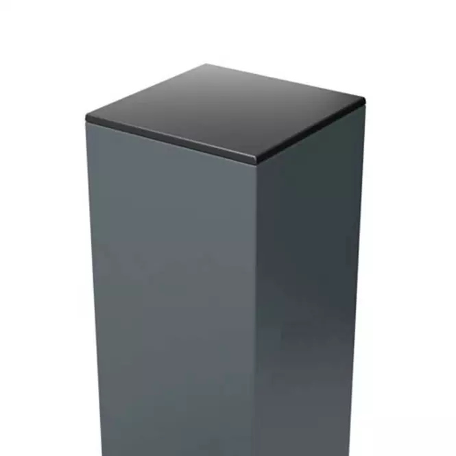 Hladký stĺp Salerno/Novara 10x10x220 RAL7024 mat