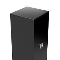 Bránový stĺp Genua 10x10x220 RAL9005 mat
