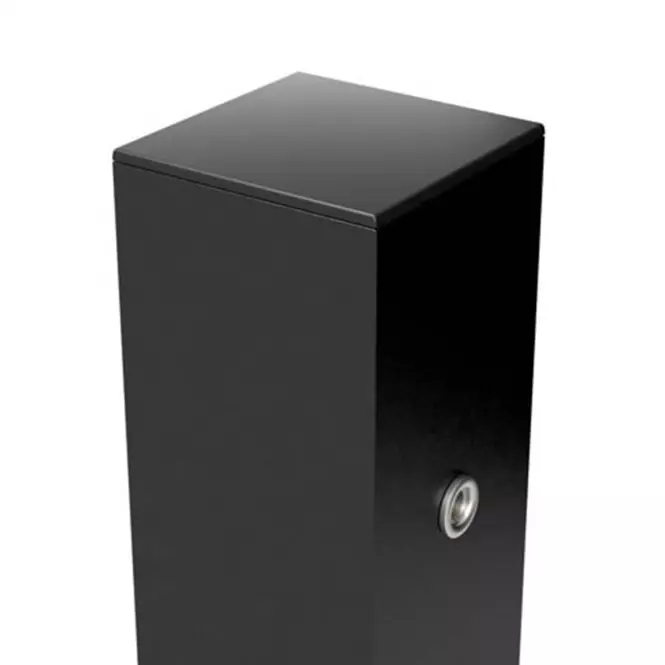 Bránový stĺp Genua 10x10x220 RAL9005 mat