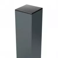 Plotový stĺp Salerno/Novara 7x7x220 RAL7024 mat