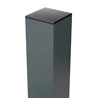 Plotový stĺp Salerno/Novara 7x7x220 RAL7024 mat