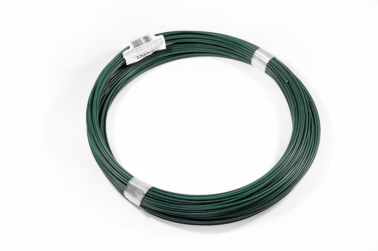 Napínací drôt 3,3mm/100m s PVC gélom. 7083445