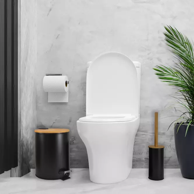 Sada Košov 5l + Kefa Wc Čierna  Wood