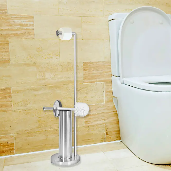 Kúpeľňový stojan Model 104 strieborný
