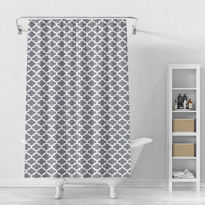 Sprchový Záves 180x180 Marocco Grey
