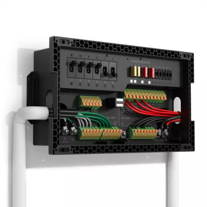 Sada EcoFlow HUB + káble + distribučný panel + smart ovládač,3