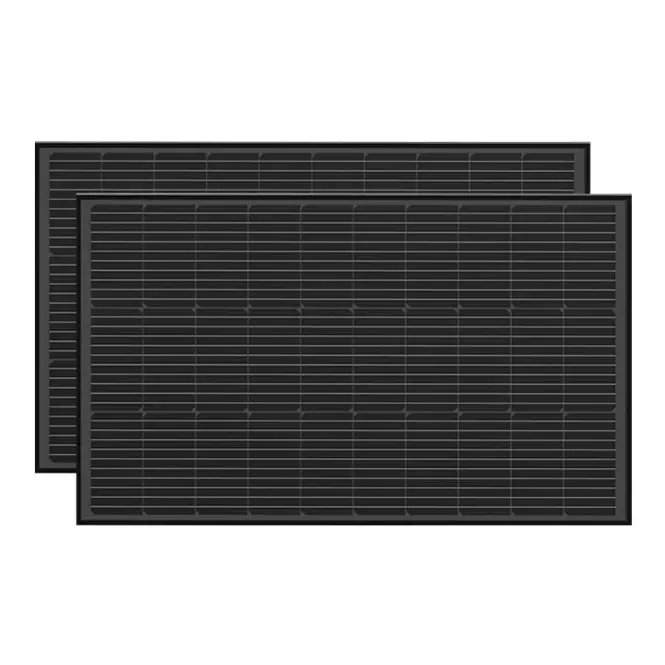Balík 2x Fotovoltaický panel EcoFlow 100W ( tuhá konštrukcia ),2