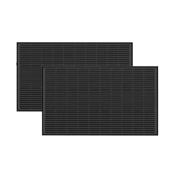 Balík 2x Fotovoltaický panel EcoFlow 100W ( tuhá konštrukcia ),4