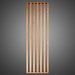 Lamelová stena 3D MDF Natural 60x265cm
