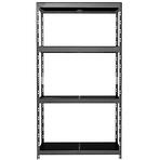 Kovový regál Rivet Outdoor 180x100x38 cm – 4 police/80 kg