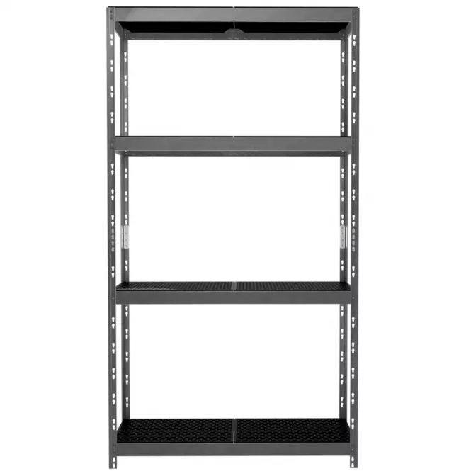 Kovový regál Rivet Outdoor 180x100x38 cm – 4 police/80 kg