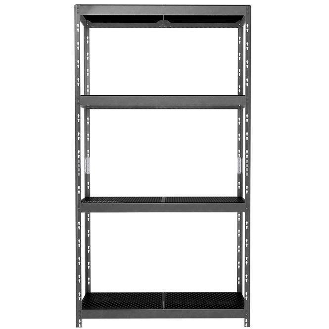 Kovový regál Rivet Outdoor 180x100x38 cm – 4 police/80 kg