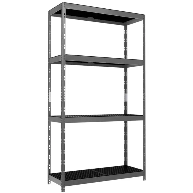 Kovový regál Rivet Outdoor 180x100x38 cm – 4 police/80 kg,2