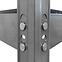 Kovový regál Rivet Outdoor 180x100x38 cm – 4 police/80 kg,3