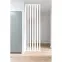 Lamelová stena 3D MDF biela 60x265 cm,2