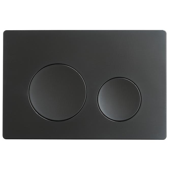 Tlačidlo Royal Black Oval 