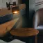 Lampa s klipom METALOPIK 49032 čierna/zlatá K1,6