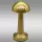 Stolná lampa ISA 49019 GOLD USB LB1