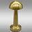 Stolná lampa ISA 49019 GOLD USB LB1