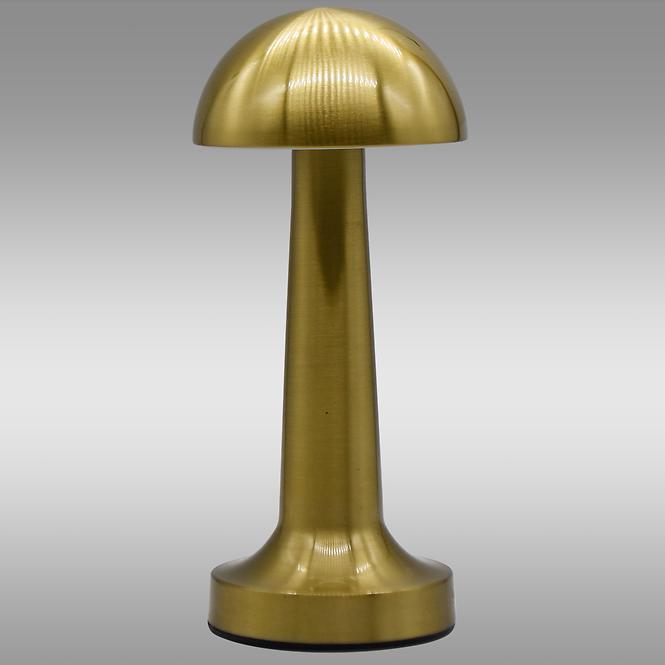 Stolná lampa ISA 49019 GOLD USB LB1