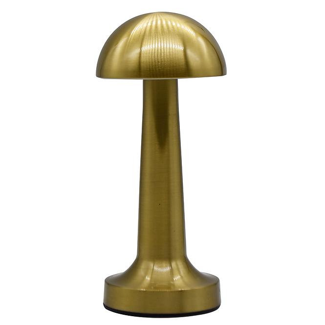 Stolná lampa ISA 49019 GOLD USB LB1,5
