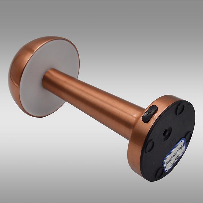 Stolná lampa ISA 49020 PINK-GOLD USB LB1