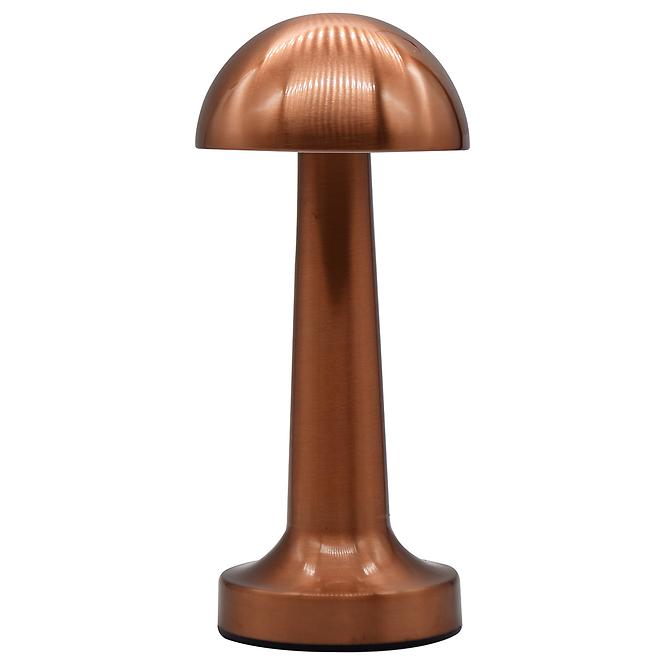 Stolná lampa ISA 49020 PINK-GOLD USB LB1