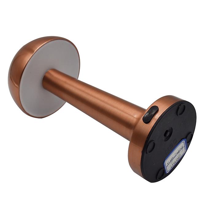 Stolná lampa ISA 49020 PINK-GOLD USB LB1
