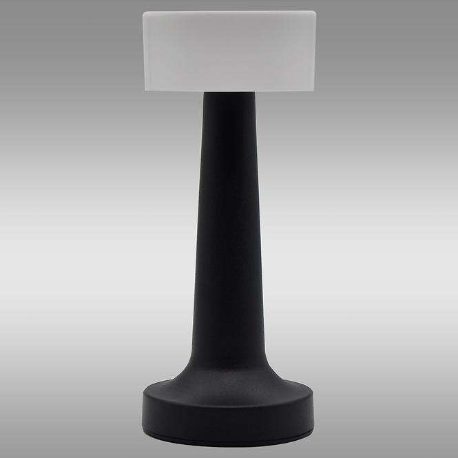 Stolná lampa LIRA 49021 BLACK USB LB1