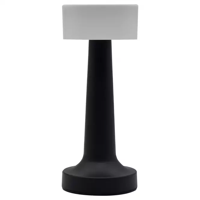 Stolná lampa LIRA 49021 BLACK USB LB1