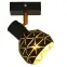 Nástenné bodové svietidlo Puzzle 1 AS-PUE141B black LS1,3