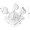 Stropné bodové svietidlo Puzzle 4 AS-PUE144W white LS4,2