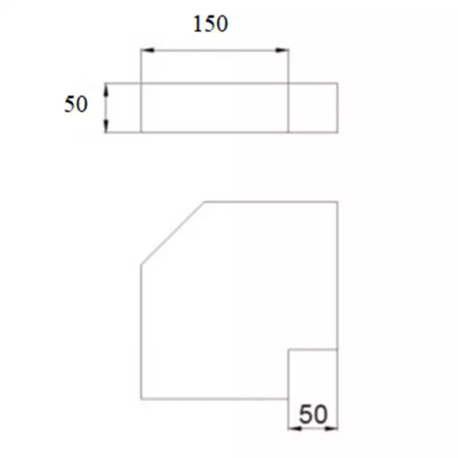 Kanál 150x50 90 DPP05