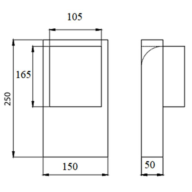 Tvarovka 150x50 K1 DPP17,3