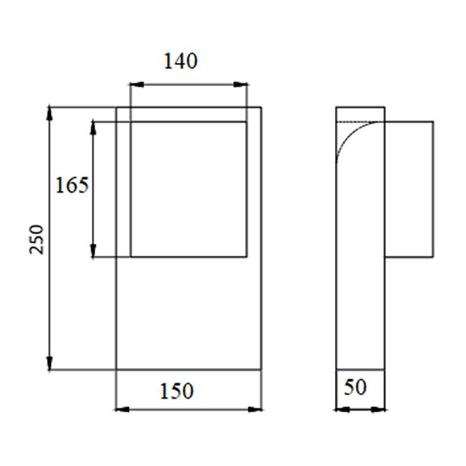 Tvarovka 150x50 K2 DPP17,3