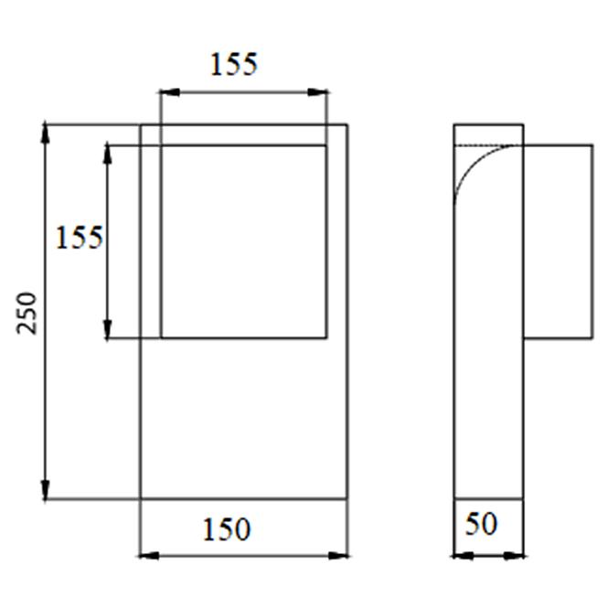 Tvarovka 150x50 K4 DPP17