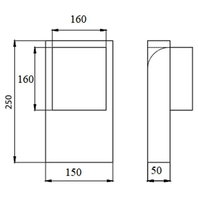 Tvarovka 150x50 K5 DPP17