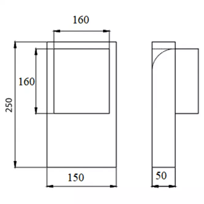 Tvarovka 150x50 K5 DPP17,3