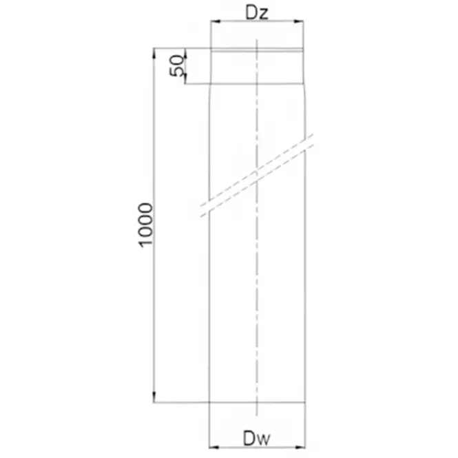 Rúra RP120/1000-BERTR03