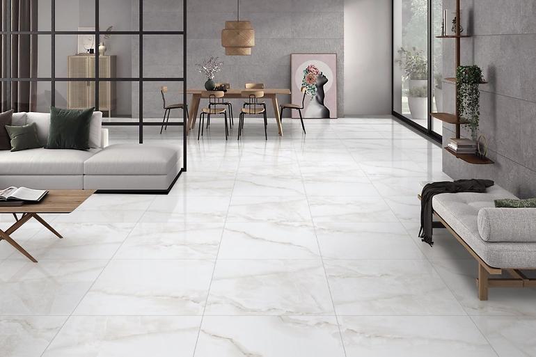 Gresová dlažba Onyx White Sugar 60/60