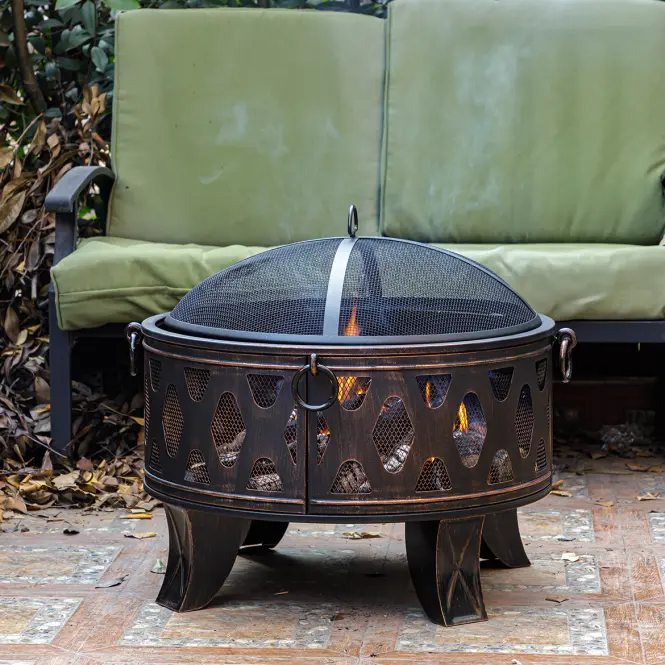 Záhradné ohnisko DEEP BOWL FT-51679B,3
