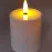 Sviečka LED biela