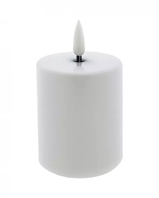 Sviečka LED biela