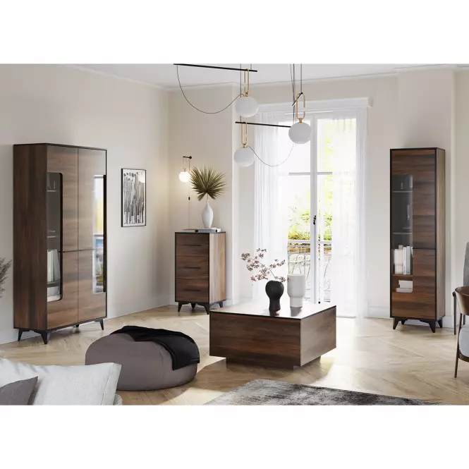 TV Stolík Frida II 2D1S shirin walnut,3