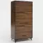 Skriňa Frida II S2D1S shirin walnut