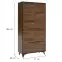 Skriňa Frida II S2D shirin walnut,2