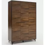 Skriňa Frida II S3D shirin walnut